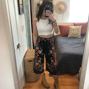 SOLD Floral palazzo pants